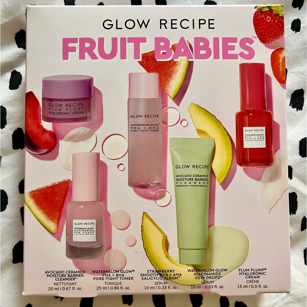 Glow recipe Fruit Babies Bestsellers Kit! Brand new and unopened!